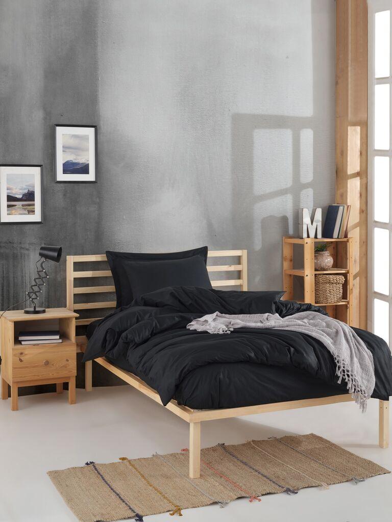 L'essentiel Maison Set Double posteljine Fresh Color, 200x220cm, Crni