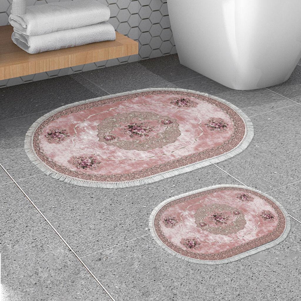 L'essentiel Maison Set 2 prostirke za kupatilo Bež