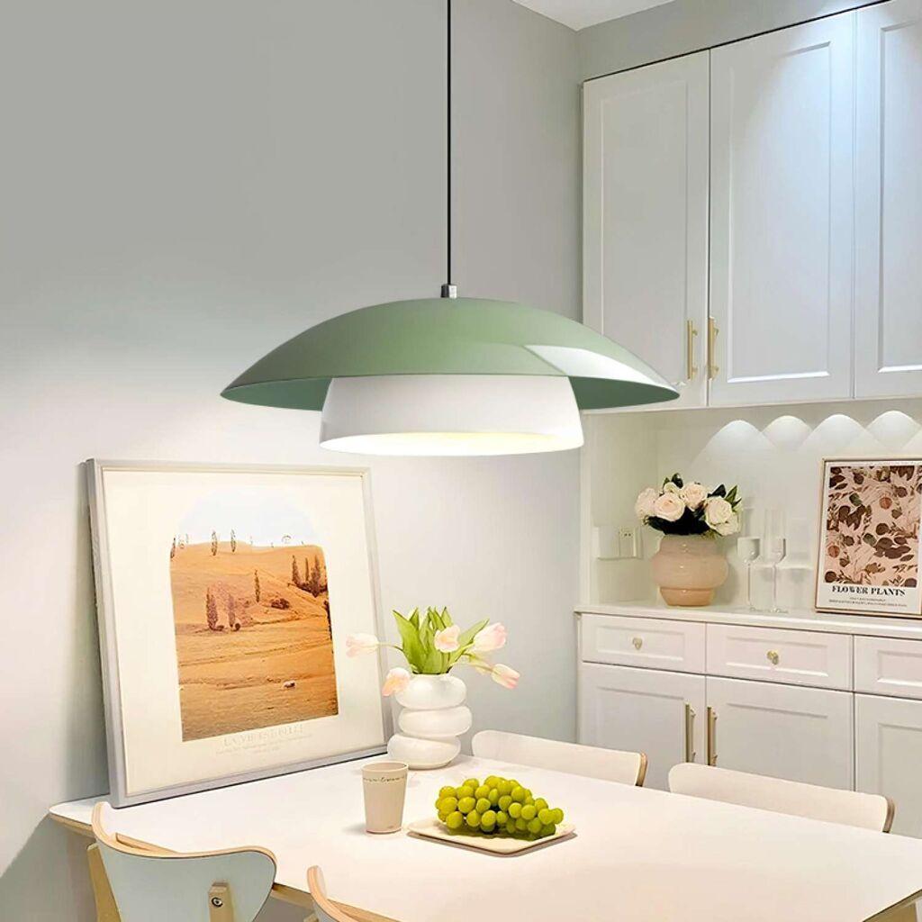 Opviq Luster 241701, Zeleno-beli