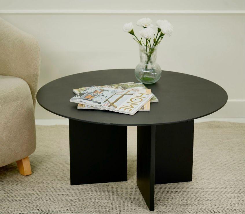 Hanah Home Klub sto Leo 42, 80x42x80 cm, Crni