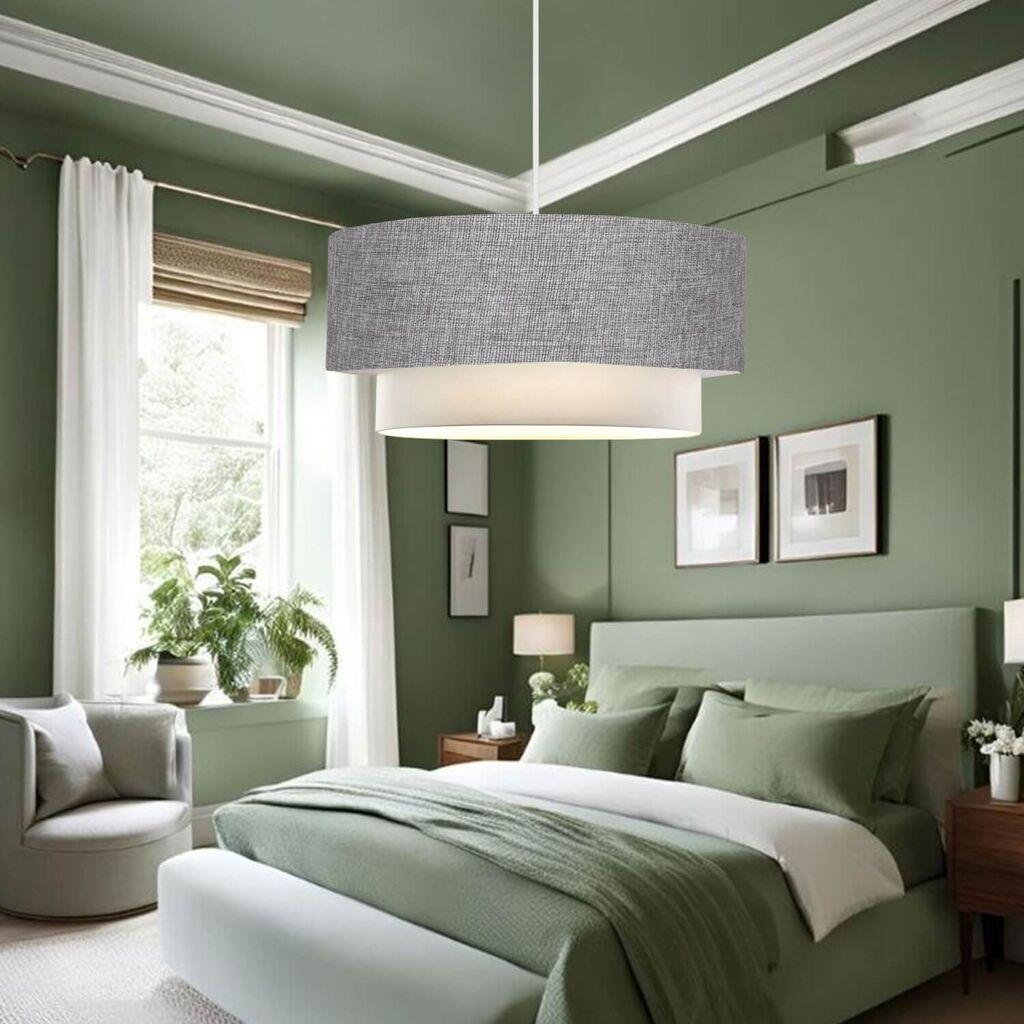 Opviq Luster 241607, Sivo-beli