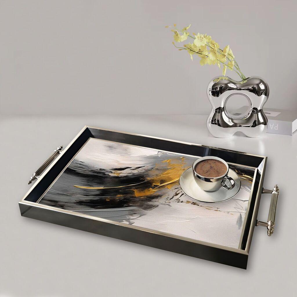 Aberto Design Poslužavnik TPG9927 50 x 29 x 3.5 cm, Šareni