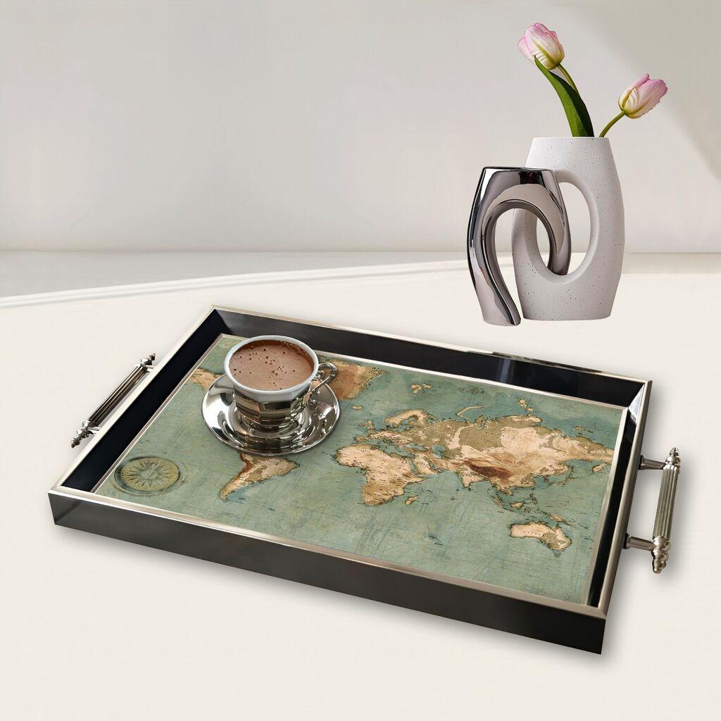 Aberto Design Poslužavnik TPG9941 50 x 29 x 3.5 cm, Šareni