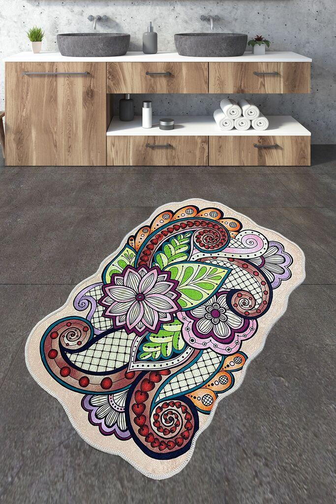 L'essentiel Maison Prostirka za kupatilo 70x120cm Šarena