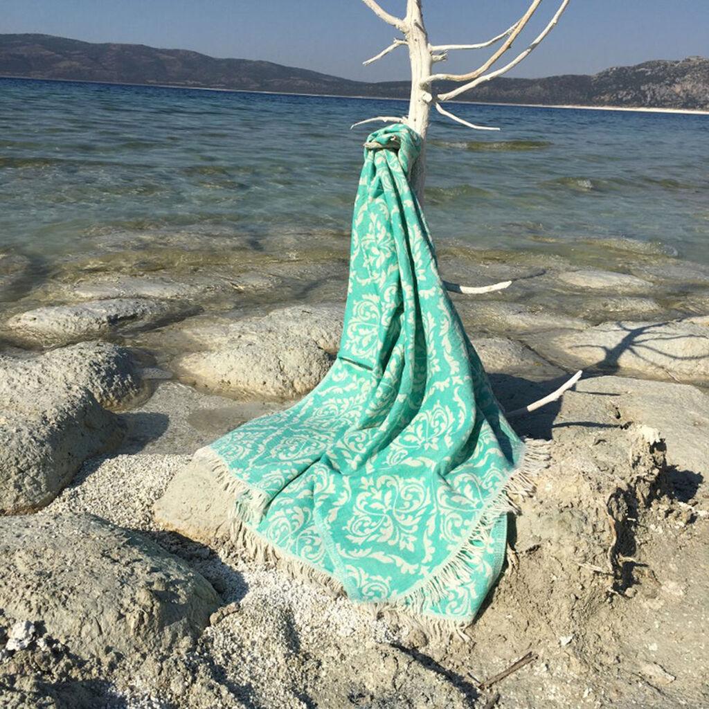 L'essentiel Maison Peškir za plažu 90x170cm Zeleni
