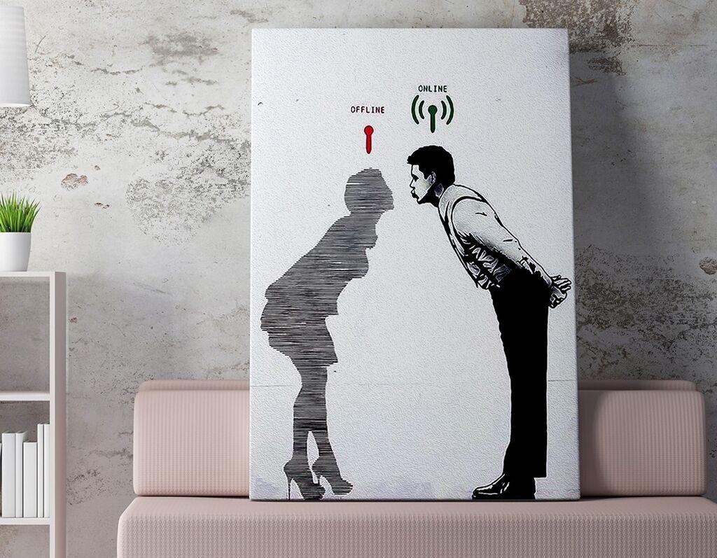 Wallity WY60 Dekorativna slika, 50 x 70 cm
