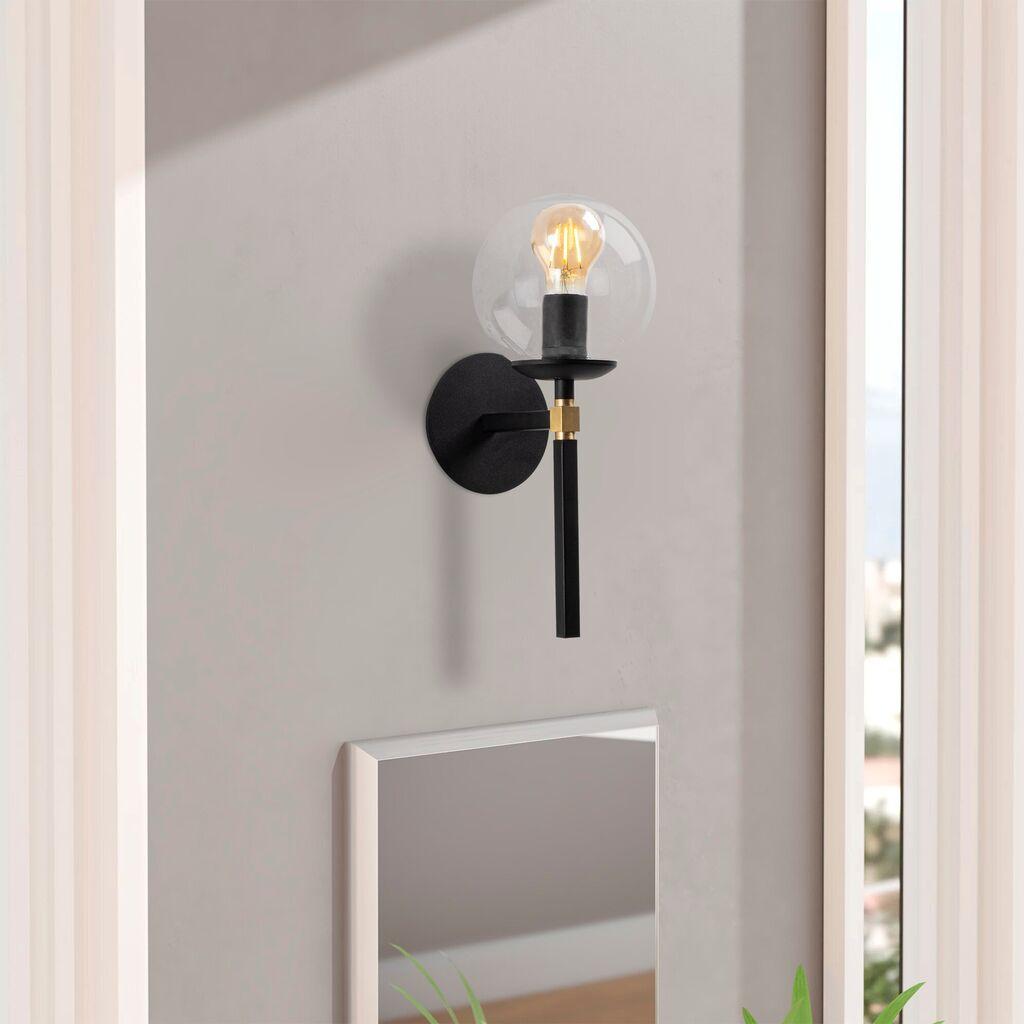 Opviq Gondol 3042 Zidna lampa, Crna