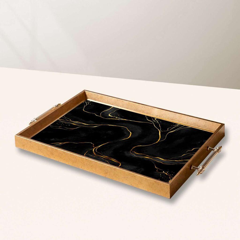 Aberto Design Poslužavnik TPEA10006 50 x 29 x 3.5 cm, Šareni