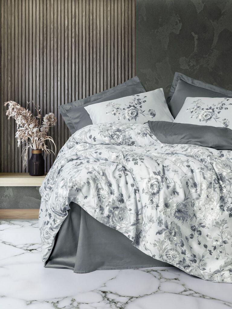 L'essentiel Maison Set posteljina Moale, 240x260 cm, Svetlosivi