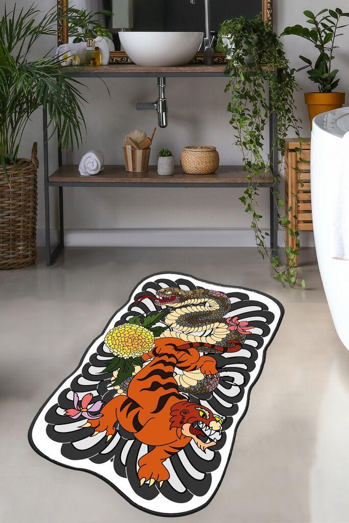 L'essentiel Maison Prostirka za kupatilo 70x120cm Šarena