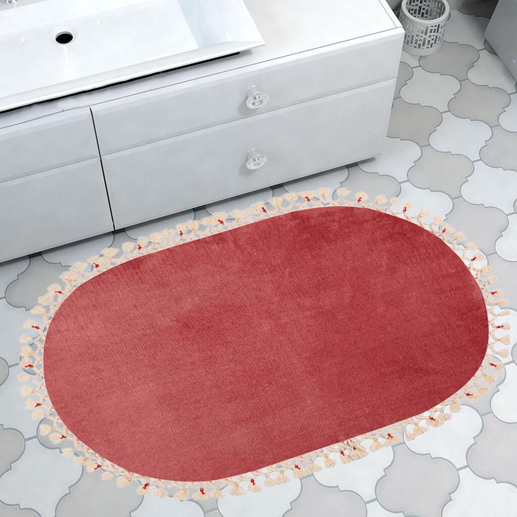 L'essentiel Maison Prostirka za kupatilo 75x120cm Bordo