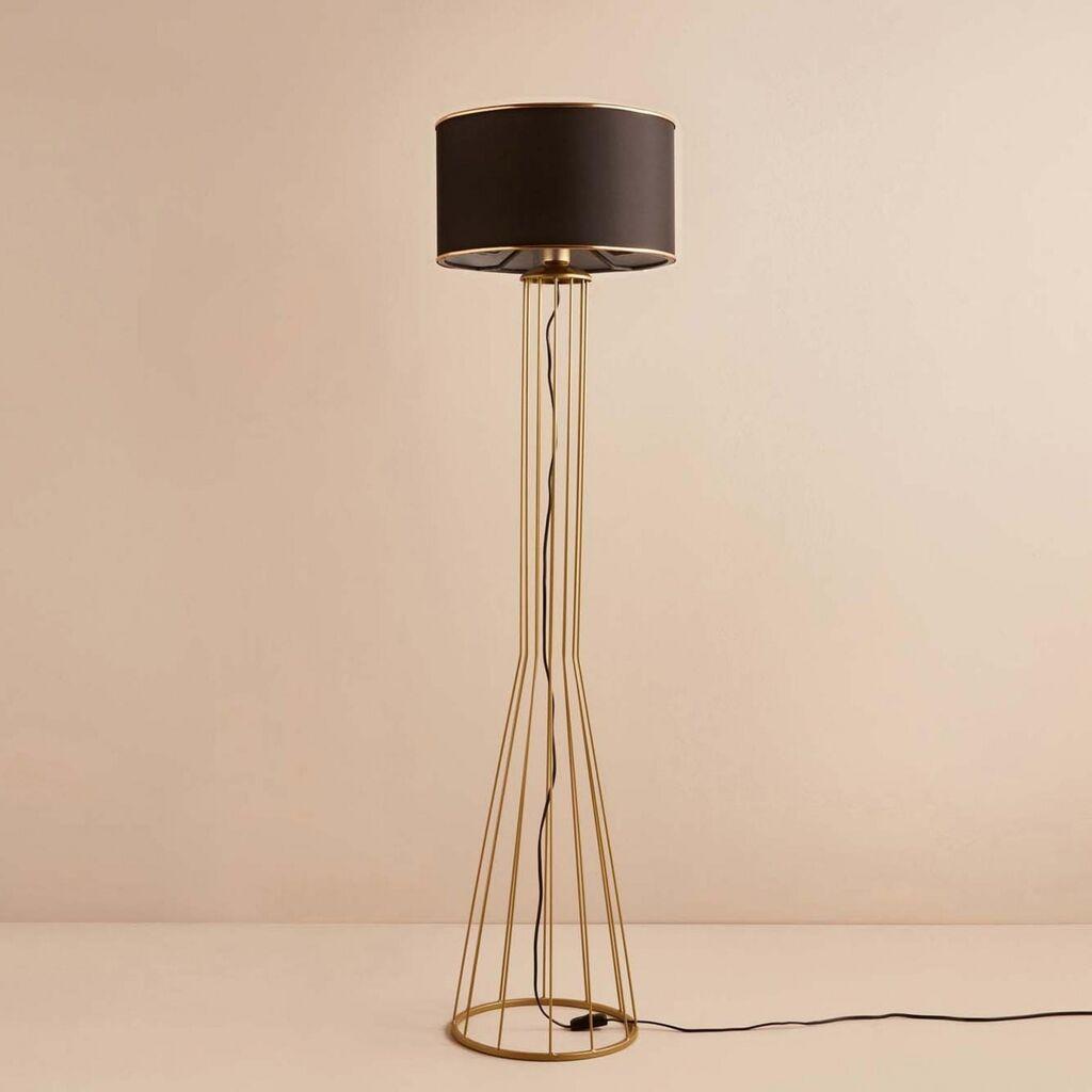 Opviq AYD 3489 Podna lampa, Crna