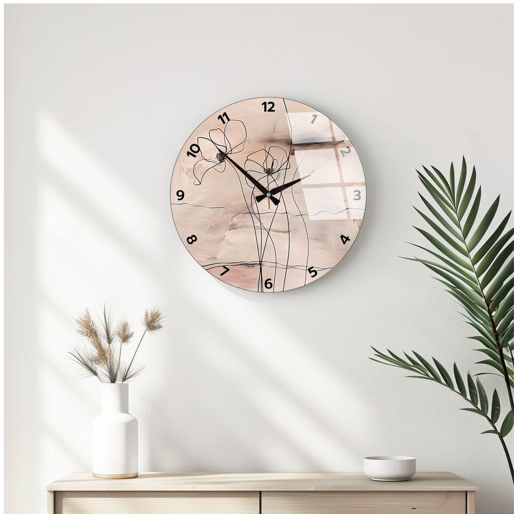 Wallity Zidni sat Huhu343, 40 cm, Bež