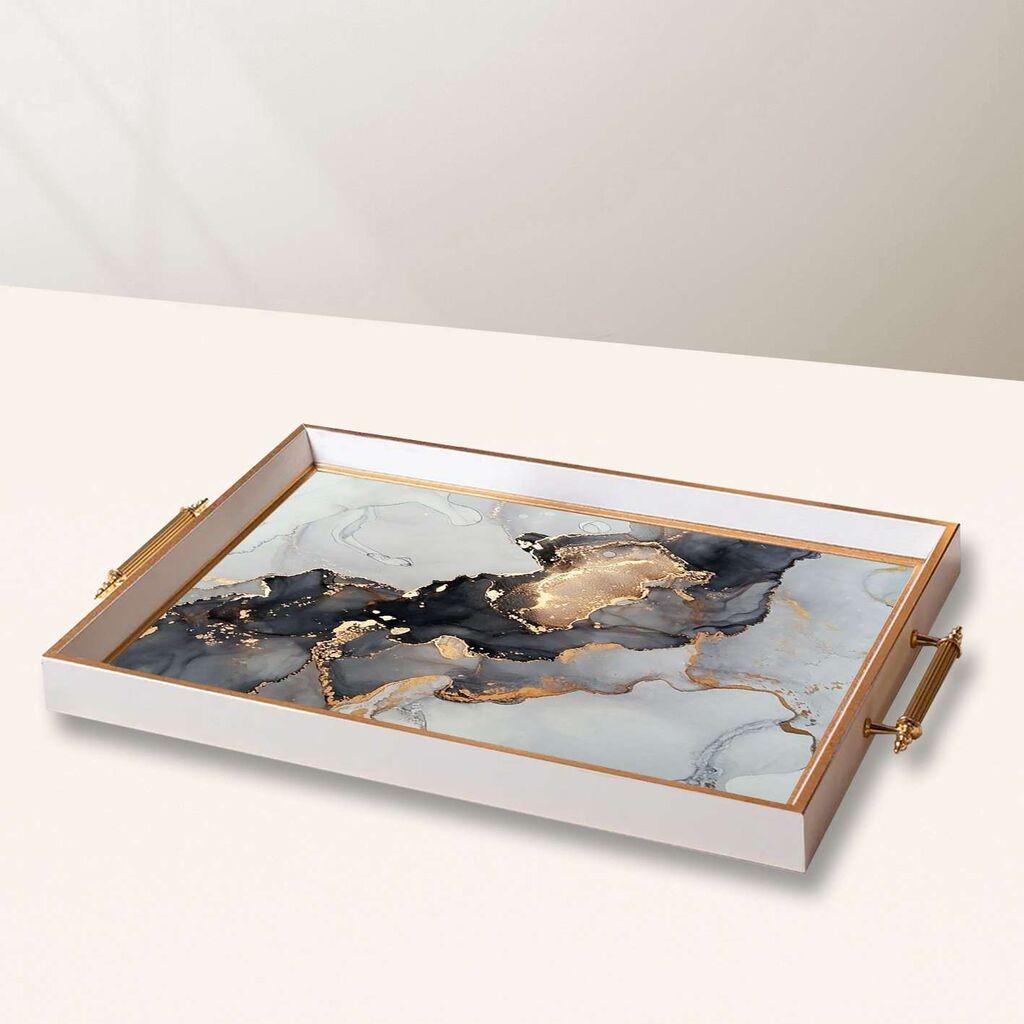 Aberto Design Poslužavnik TPB10026 50 x 29 x 3.5 cm, Šareni