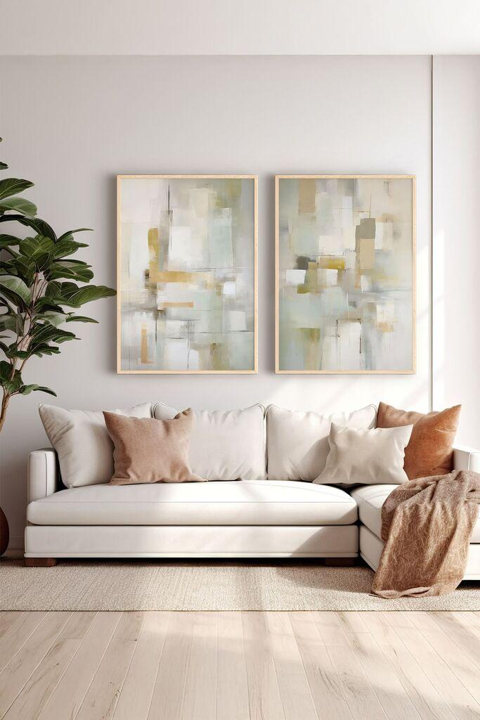Wallity Uramljena slika Ersy2Limodel34, 33x48 cm, 2 dela