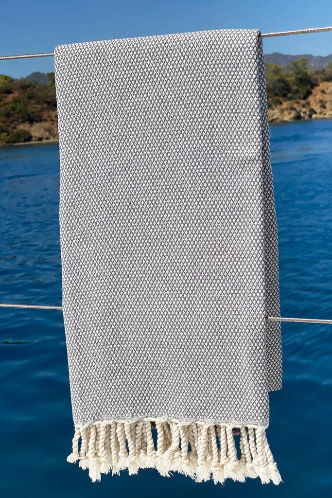 L'Essentiel Maison Peškir za plažu Likya, 95x190cm, Krem