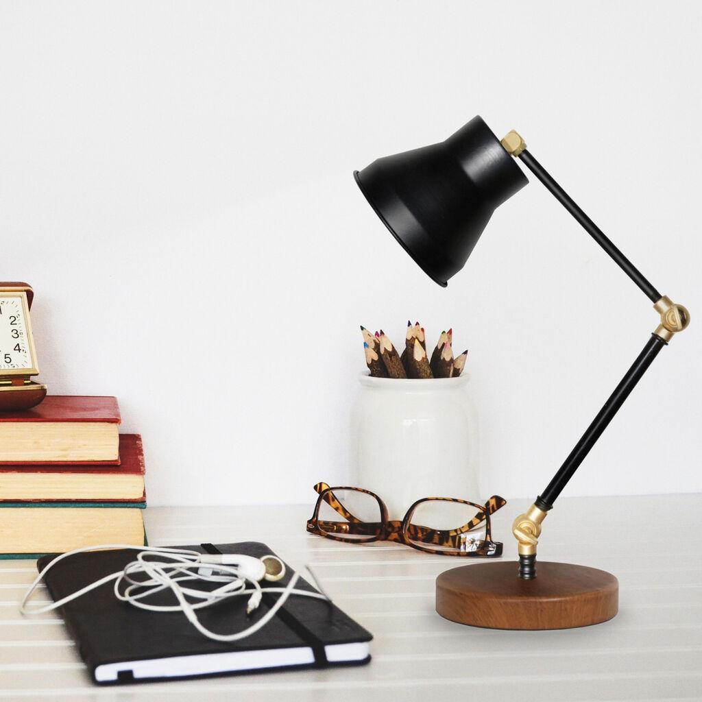 Opviq Stona lampa, Crna
