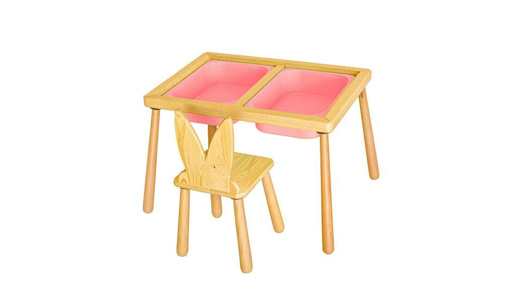 Hanah Home Dečiji sto i stolica, Roze