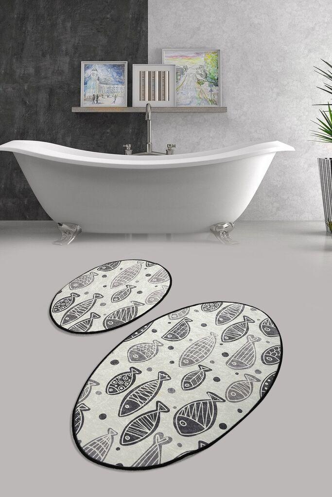 L'essentiel Maison Set 2 prostirke za kupatilo Šareni