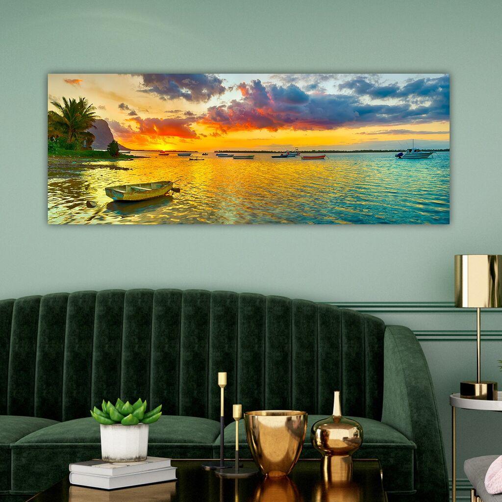 Wallity Slika na platnu 30x80cm