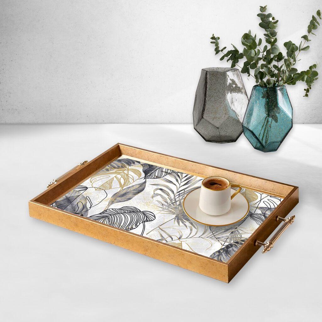 Aberto Design Poslužavnik TPEA9812 50 x 29 x 3.5 cm, Šareni