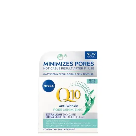 Nivea Dnevna krema protiv bora Q10 Anti-Wrinkle Pore Minimizing, 50ml