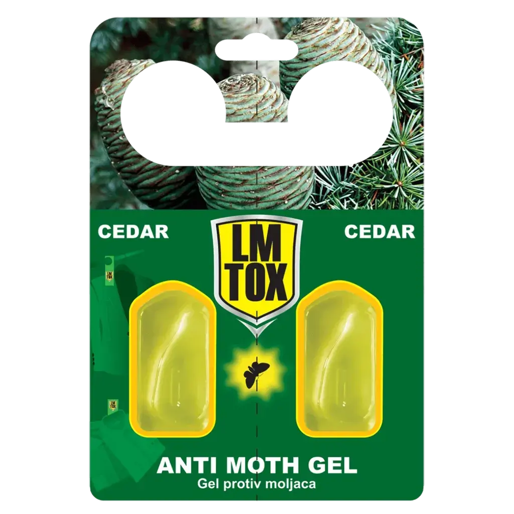 Lmx Tox Gel protiv moljaca sa mirisom kedara, 2 komada