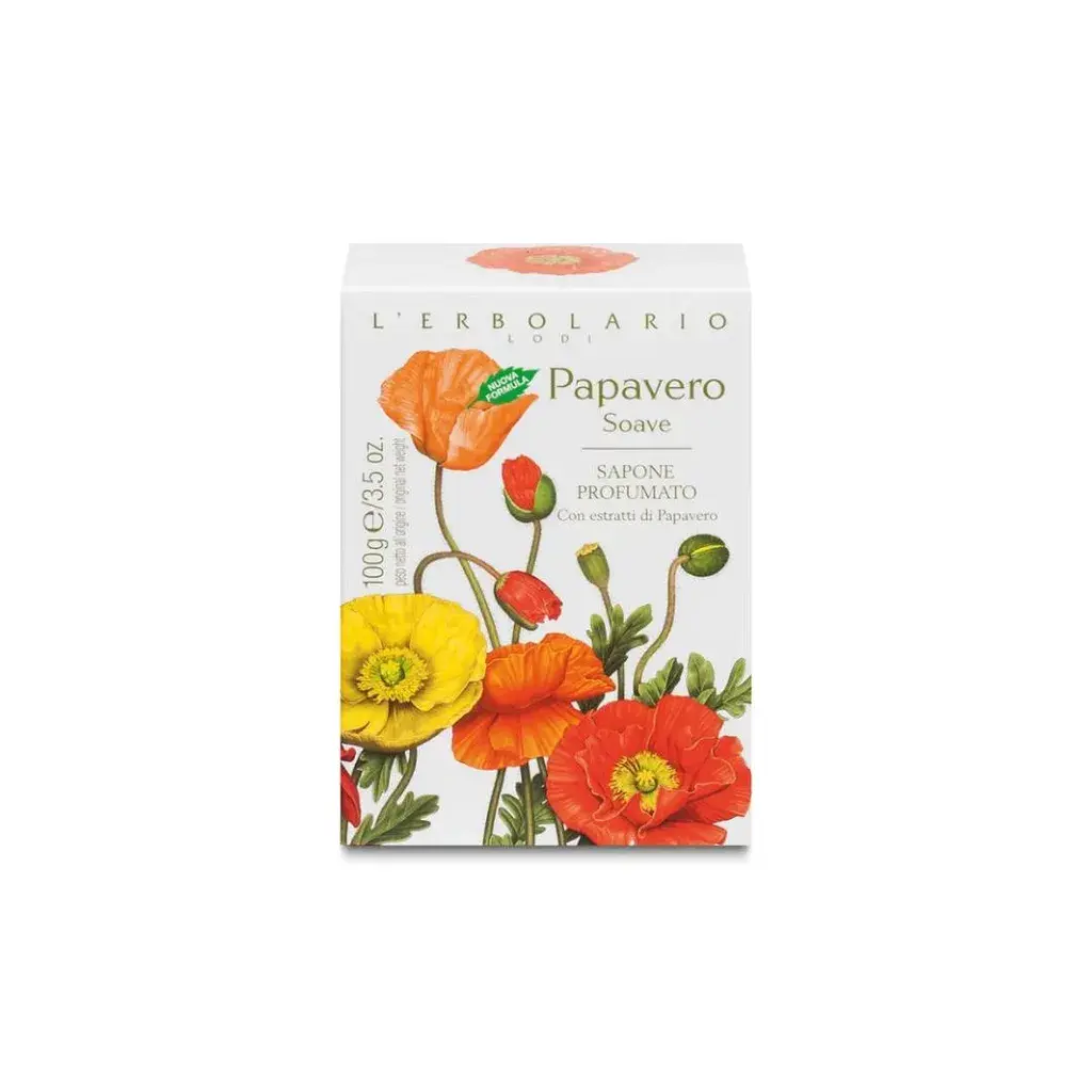 Lerbolario Sapun Papavero Soave, 100 g