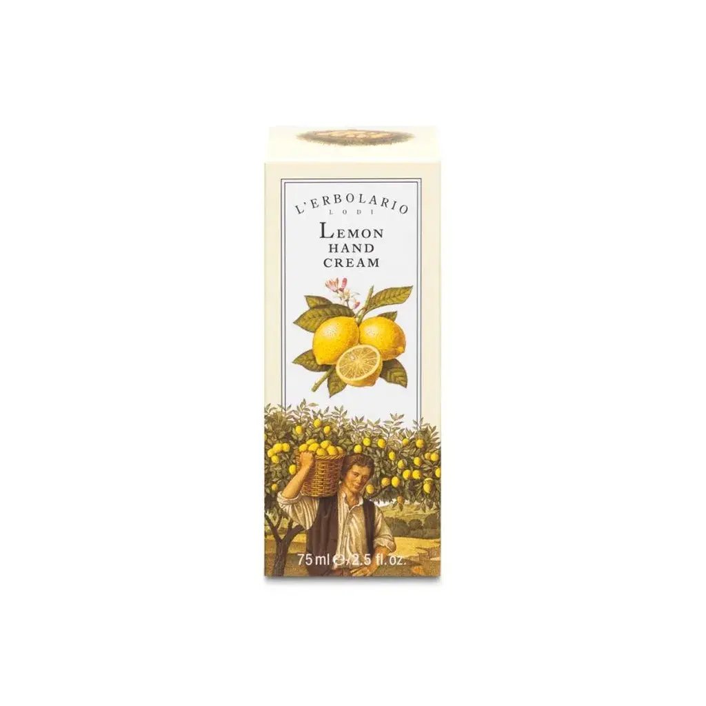Lerbolario Krema za ruke Lemon, 75 ml