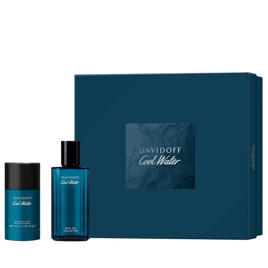 Davidoff Muški kozmetički set Cool Water, Prfem 125ml + Kupka 75ml + Balzam posle brijanja 75ml