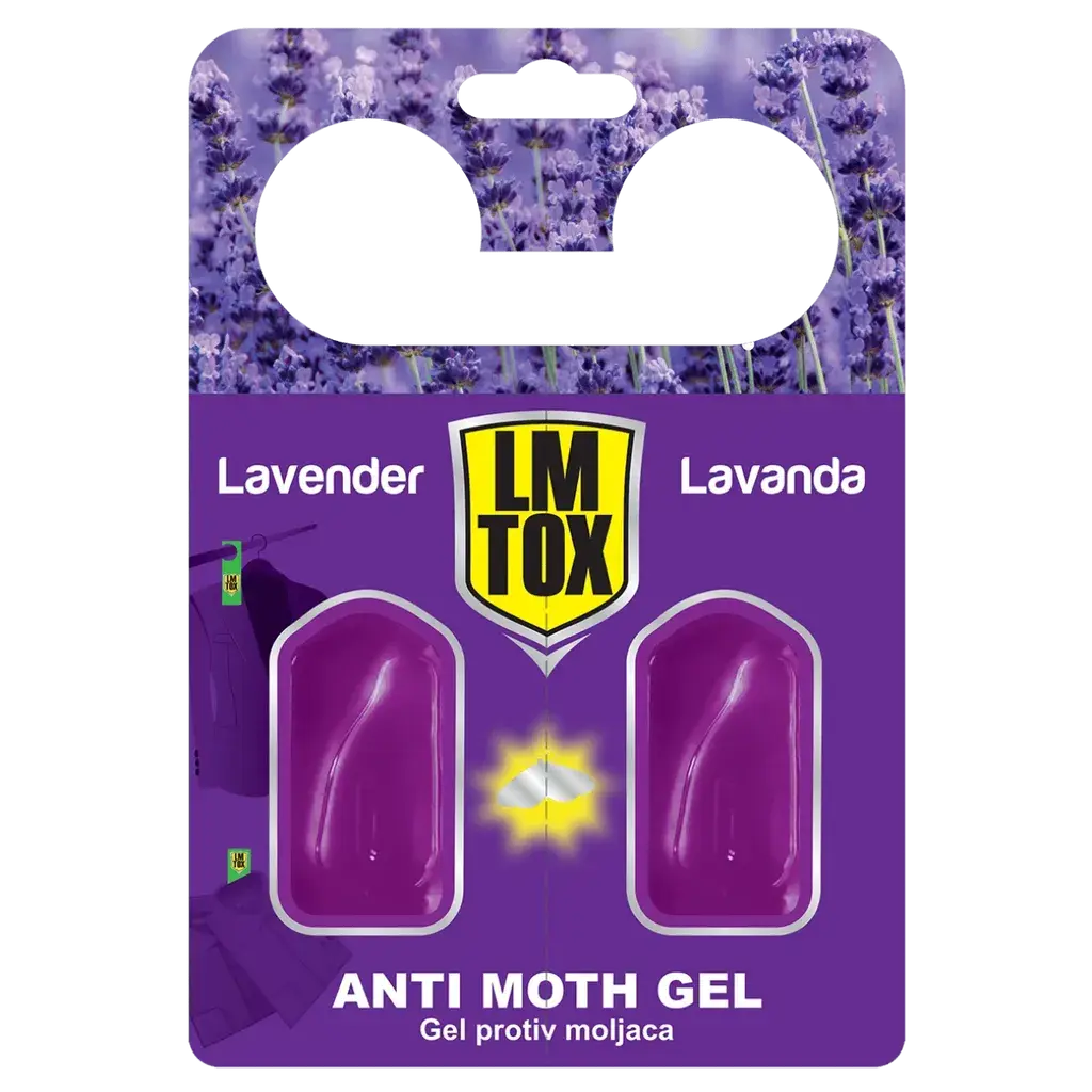 Lmx Tox Gel protiv moljaca sa mirisom lavande, 2 komada