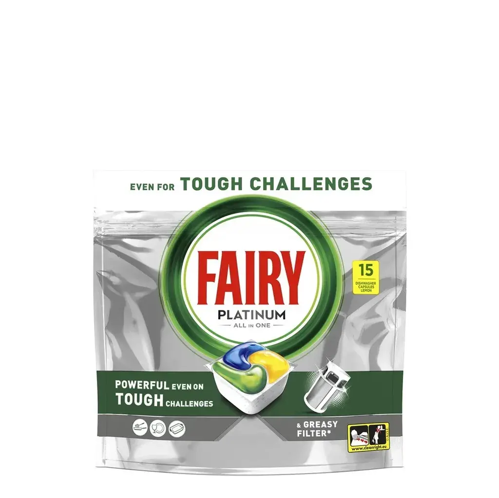 Fairy Kapsule za mašinu All in One Platinum, 15 komada