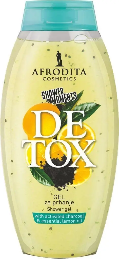 Afrodita Gel za tuširanje Detox, 250ml
