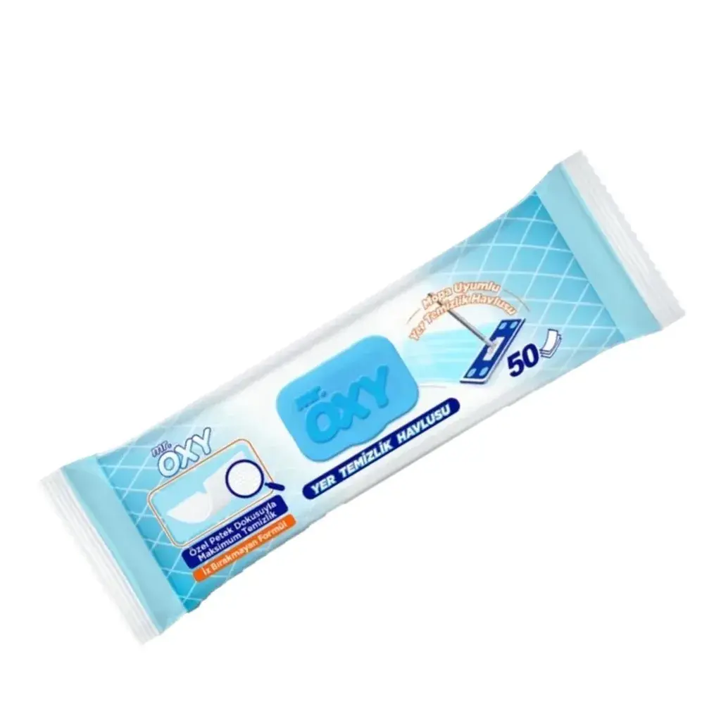 Mr. Oxy Vlažne maramice za pod, 50 komada