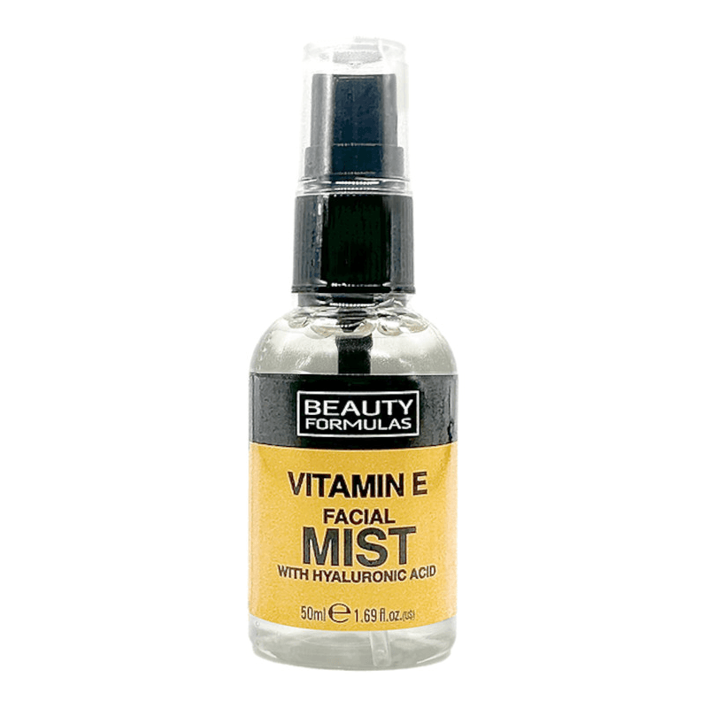 Beauty Formulas Sprej za lice Vitamin E & Hyaluronic, 50ml