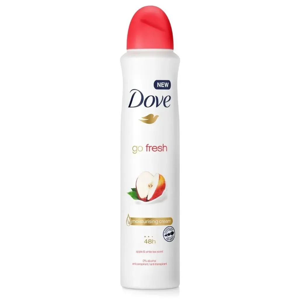 Dove Dezodorans Go Fresh, Jabuka i nota belog čaja, 250ml