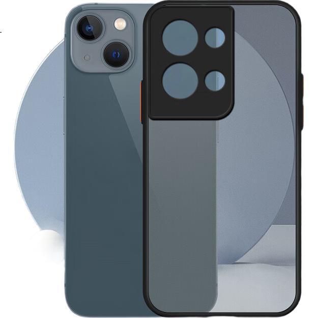 Amumu Maska za mobilni telefon OPPO Reno9/Reno9 Pro PHM110, Providno-crna