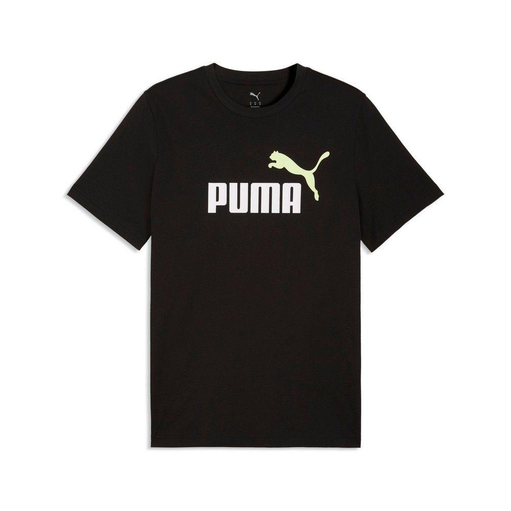 Puma Muška majica kratkih rukava Ess 2 Color N0.1 Logo, Crna