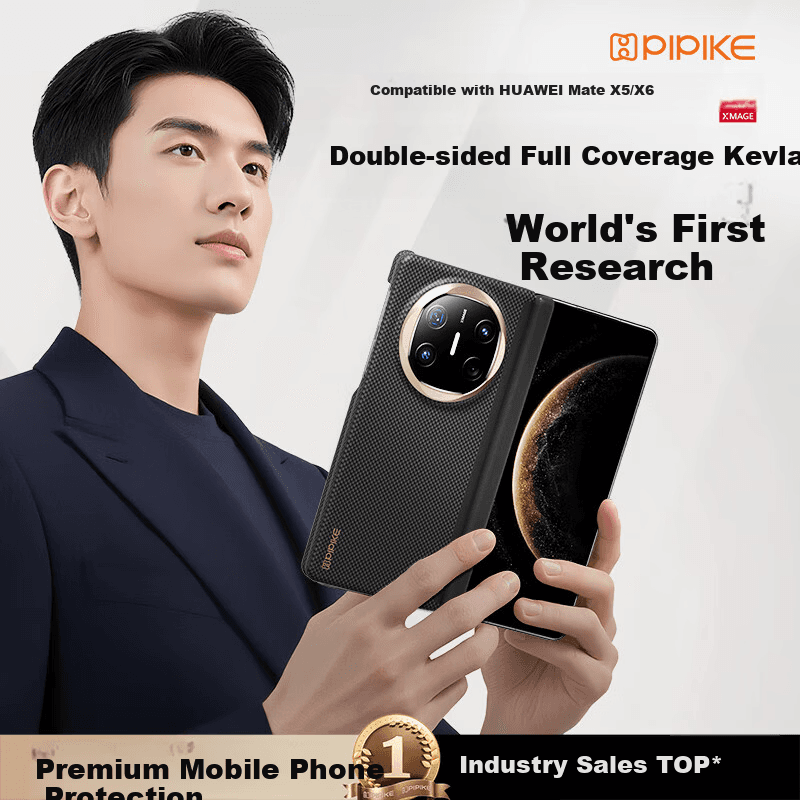 Pipike Maska za mobilni telefon Huawei Mate X6/X6, Crna