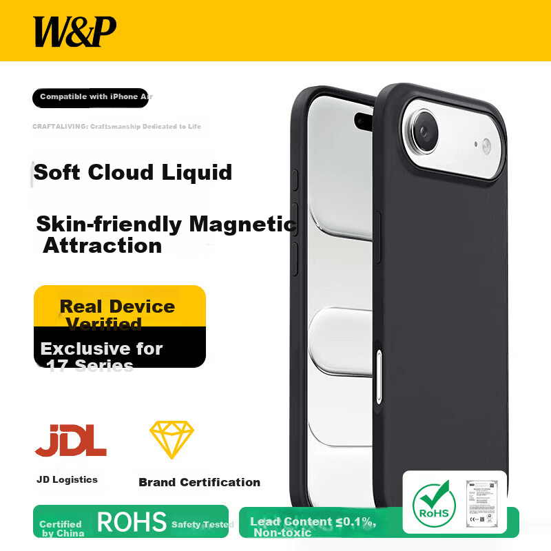 W&P Maska za mobilni telefon iPhone Air, Crna