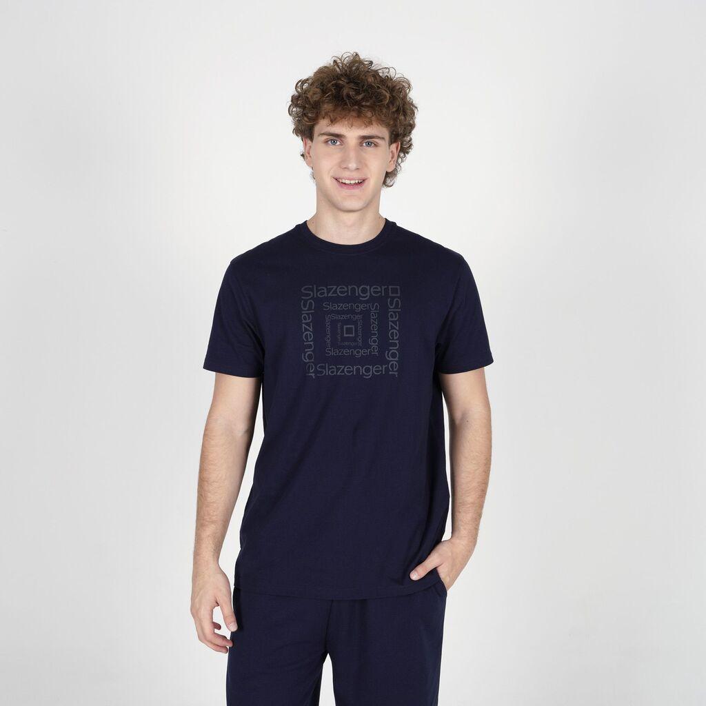 Slazenger Muška majica kratkih rukava Eden M, Crne