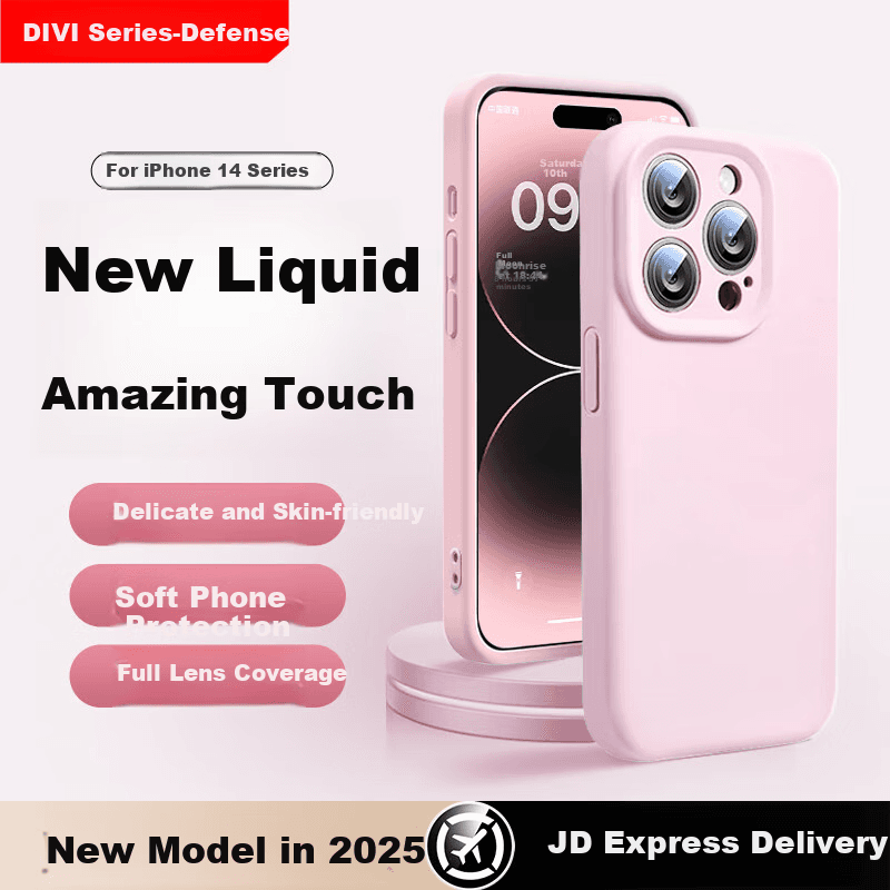 Divi Maska za mobilni telefon Apple Iphone 14 Pro, Roza