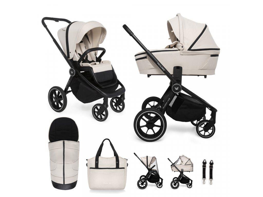 Muuvo Kolica za bebe Quick 4.0, 2u1, 0-22 kg, Bež
