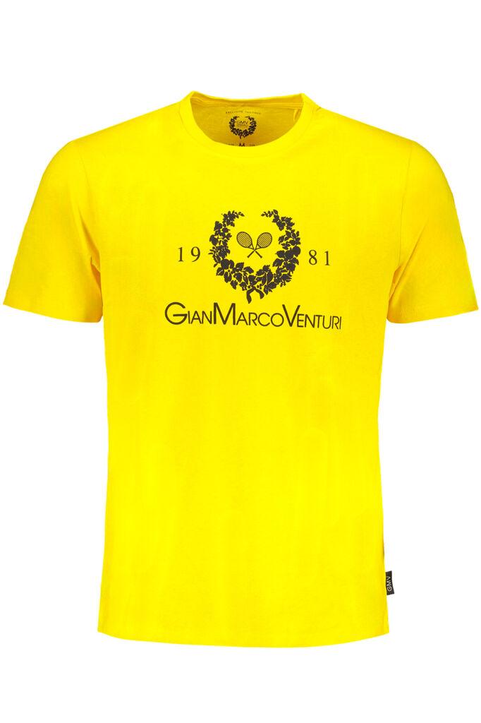 Gian Marco Venturi Muška majica Au01419Lino_Giyellow, Žuta