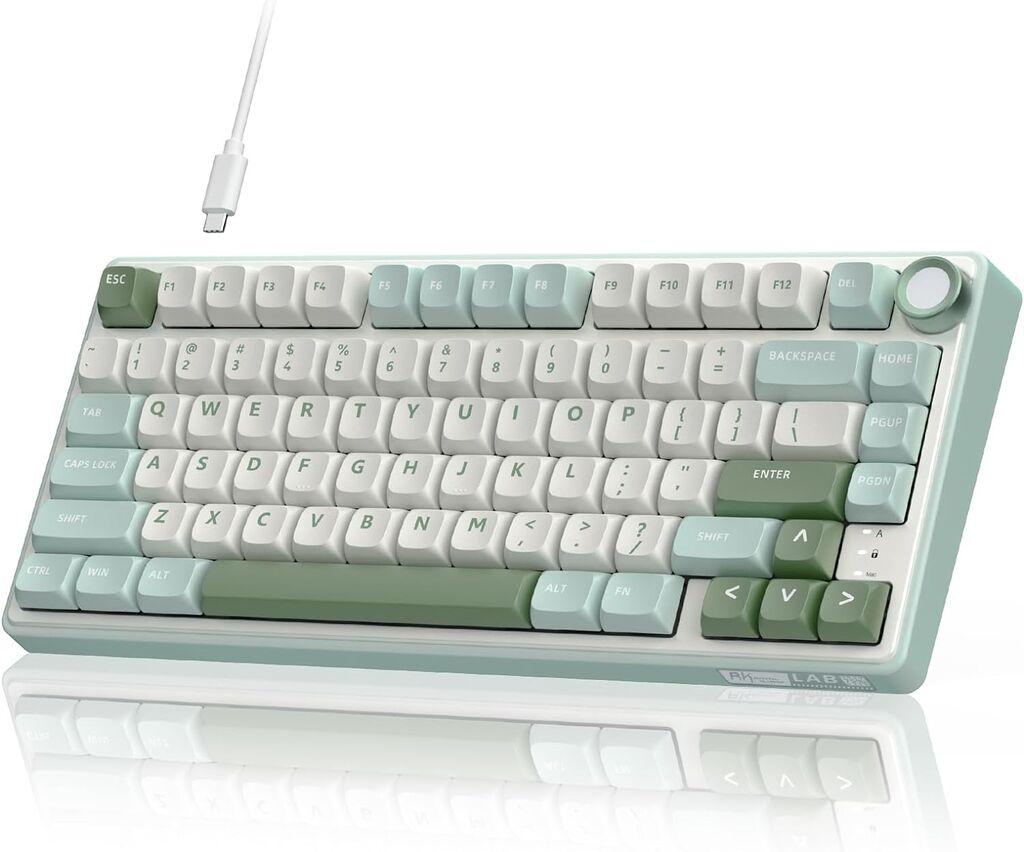Royal Kludge Gaming mehanička tastatura R75, Bela