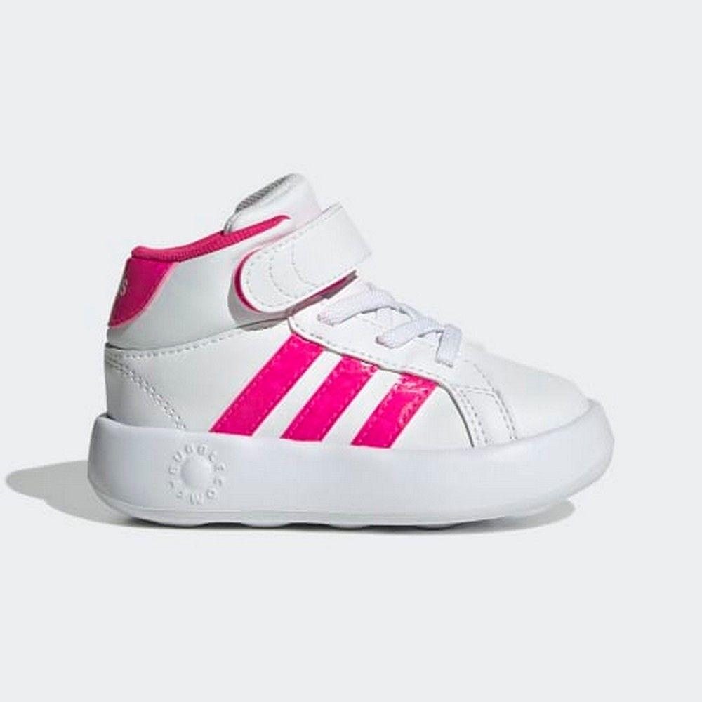 Adidas Patike za devojčice Grand Court Mid, Bele