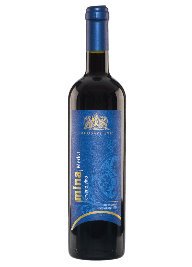 Vinarija Radosavljević Merlot crveno vino Mina, 0.7l