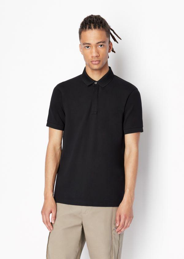 Armani Exchange Muška polo majica, Crna