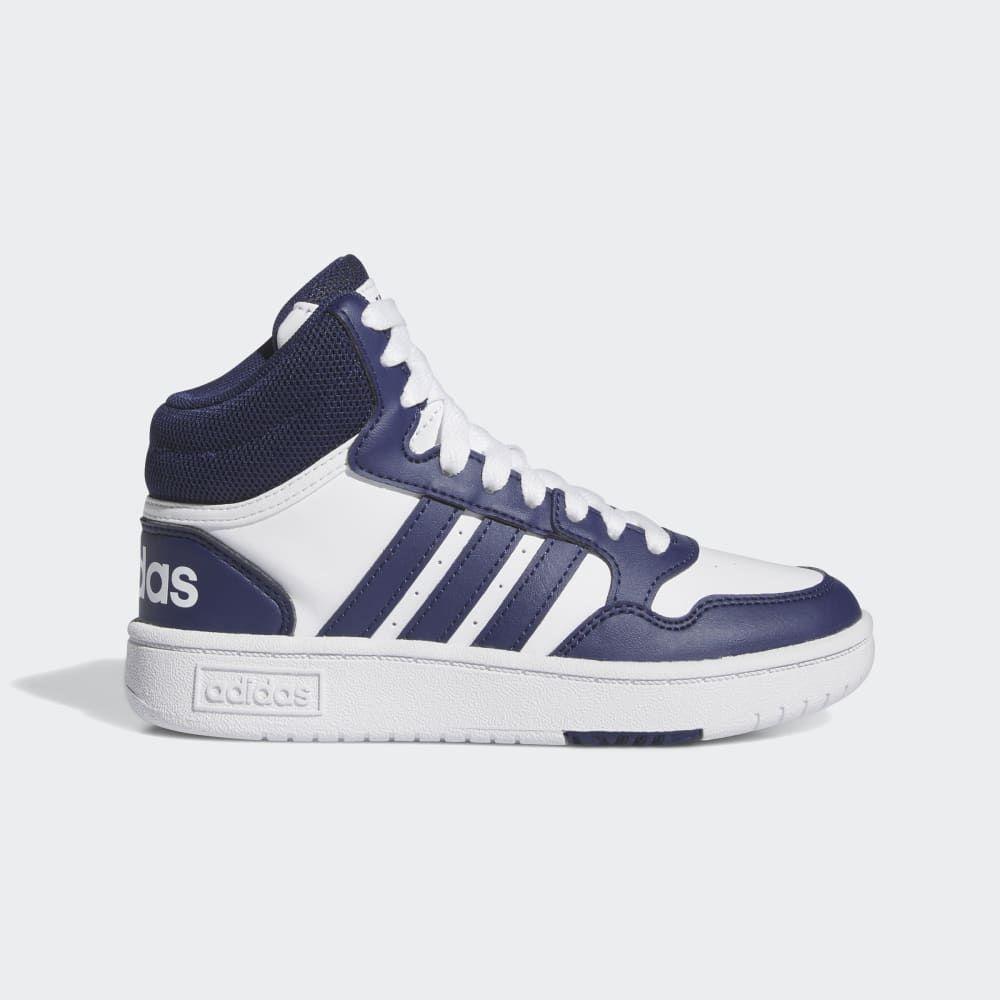Adidas Patike za dečake Hoops 3.0 Mid K, Belo-teget