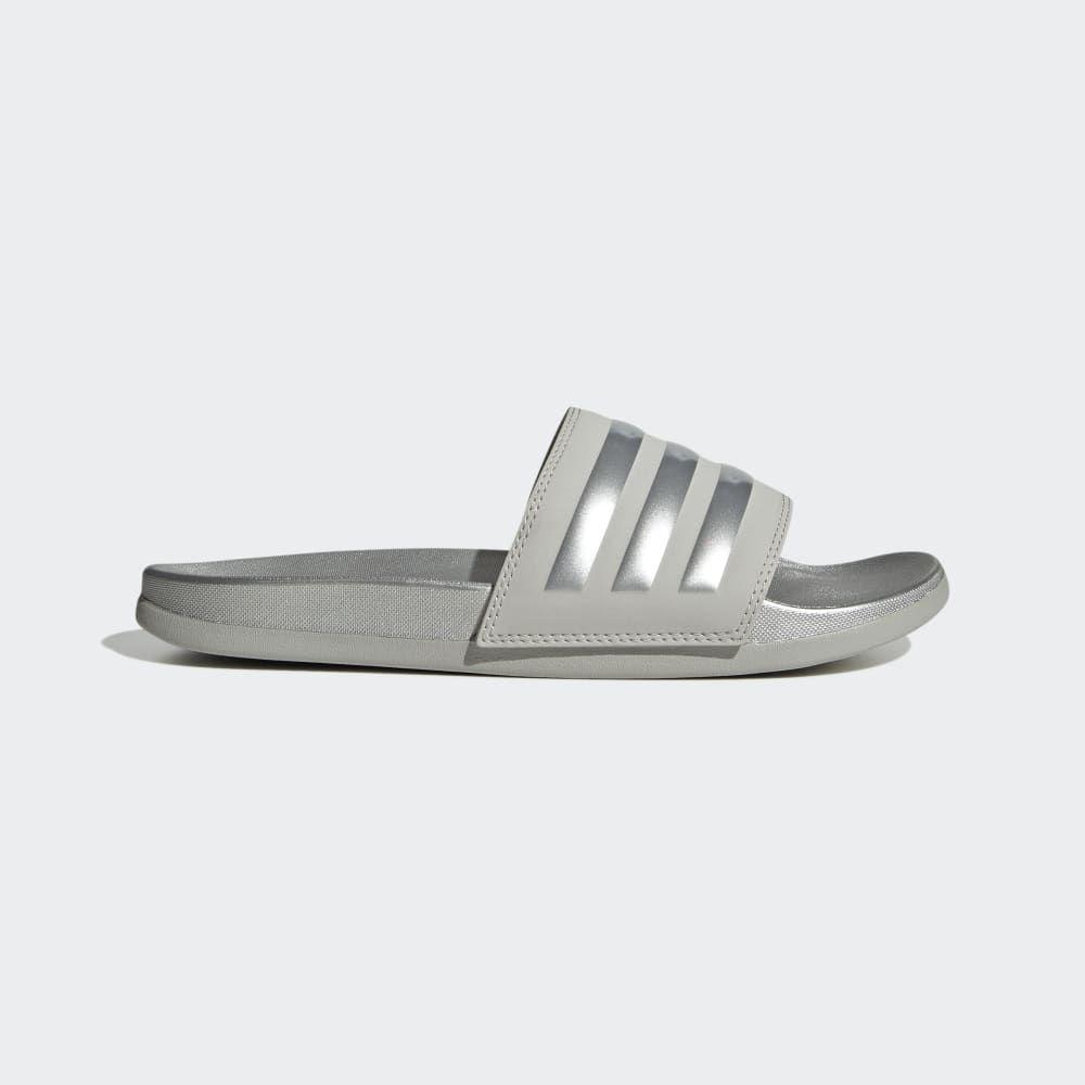 Adidas Ženske papuče Adilette Comfort, Srebrne boje